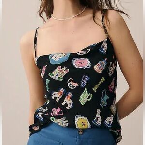 Corey Lynn Carter Anthropologie Icon Print Tank